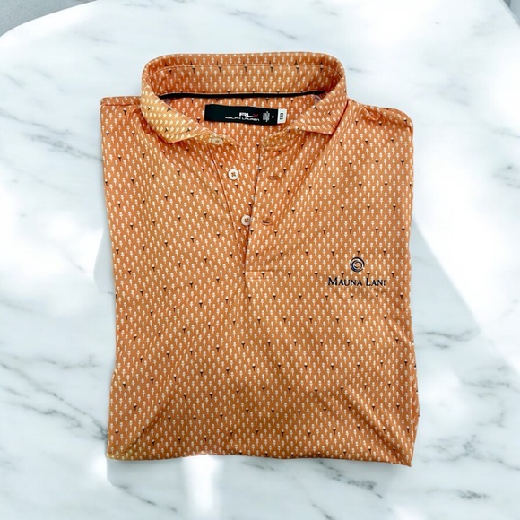 Ralph Lauren Golf Orange Tee Polo Shirt for Men - Picture 1 of 4